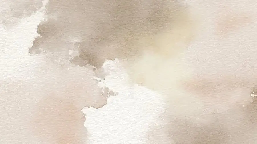 Texture aquarelle douce évoquant la possibilité de l'apaisement intérieur